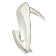 HILLMAN Hillman Fasteners 122391 Small Wall Biter Picture White Hanger; Pack - 4 713923